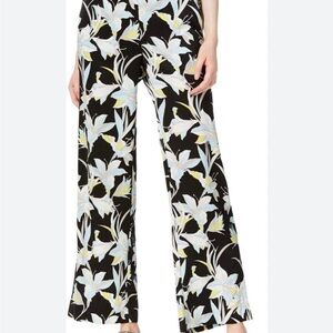 BAR 111 Floral Black and White Women's Pants-M